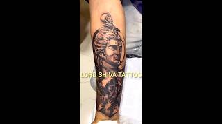 ❤️🙏Lord Shiva Tattoo #trending #shorts #tattoo #viralreels