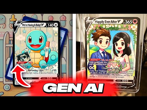 Creator UNFAIRLY CANCELED Over AI Pokemon Card...