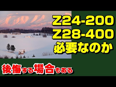 【nikon z】よく考えて購入すべきZレンズ【ニッコール】