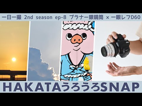 なんて爽やかな色！見た目はダサいけど。Planar C80mm F2.8 × D60 [ 一日一撮・博多うろうろSNAP 2nd season ep-8 ]