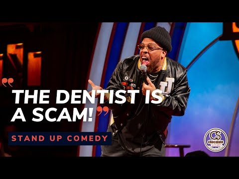 The Dentist is a SCAM! - Comedian Tahir Moore - Chocolate Sundaes Standup Comedy