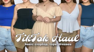 TIKTOK CLOTHING HAUL 2023 | 41 PESOS BASIC TOP?!