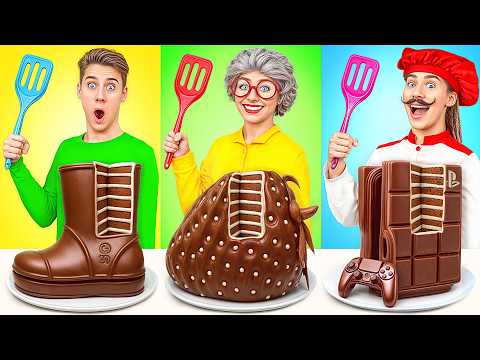 Me vs Grandma Cooking Challenge | Kitchen Hacks and Recipes by Multi DO Smile