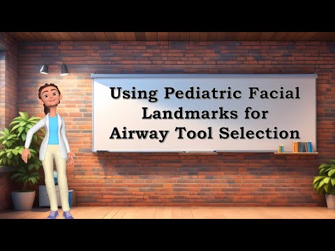 Using Pediatric Facial Landmarks for Emergency Airway Tools