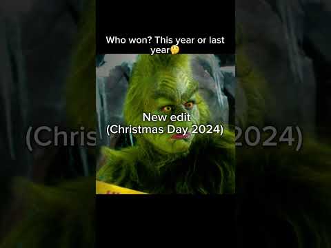 My Grinch edit then vs now🤭 #howthegrinchstolechristmas #grinch #remake #edit #editor #glowup