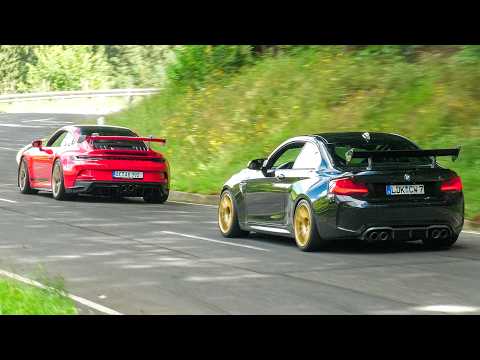 Cars Around The Nürburgring! Crazy C7 Z06, LOUD RS3, 992 GT3RS, EVO Anti-Lag etc..