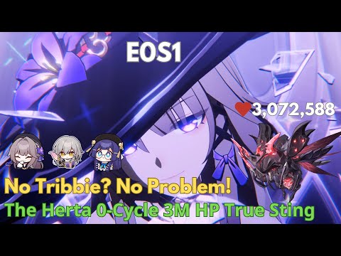 Pushing Remembrance MC To The Limit | The Herta 0-Cycle True Sting No Limited Eidolons | 大黑塔2金0t真蛰虫