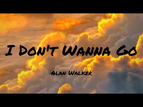 Alan Walker - I Don't Wanna Go (Lyrics) ft. Julie Bergan | benny blanco, Halsey, Khalid (Mix) 🌻