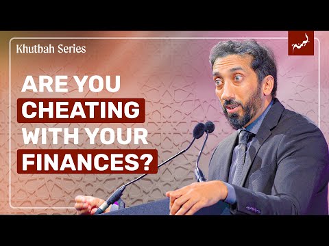 Money & Spirituality (How They're Connected to Taqwa) | Friday Khutbah by Nouman Ali Khan