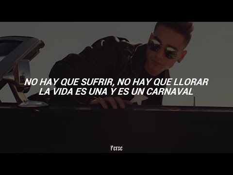 Maluma - Carnaval (Letra) "la vida es una y es un carnaval"