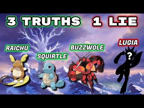 3 Truths and 1 Lie To Decide Our Starting Pokemon... Then We FIGHT!