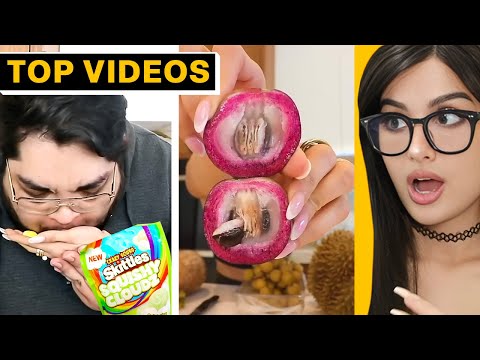 We Tried Rare Snacks From Around the World! | SSSniperWolf