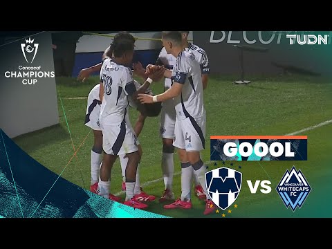 ¡GOLAZO! Ocampo remata y marca | Monterrey 1-1 Whitecaps | CONCACAF Champions Cup 2025 | TUDN