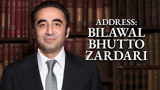 Bilawal Bhutto Zardari addresses the Oxford Union