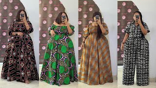 IREBERE AMAKANZU MASHYA AGEZWEHO YIBITENGE MAREMARE. New fashion kitenge long dresses trendy styles