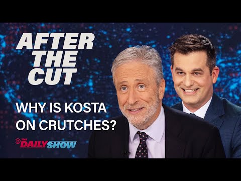 Jon Stewart & Kosta on Injuries While Aging & Their Athletic Pasts - After the Cut | The Daily Show