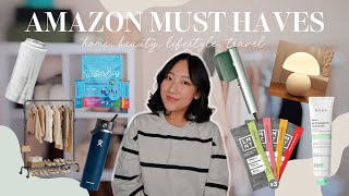 AMAZON FAVORITES OF 2024 | home, beauty, travel & lifestyle (most repurchased & standout products!)