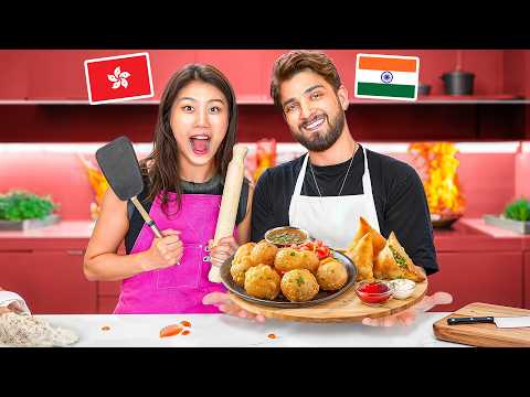 My Asian Girlfriend Cooks Popular Indian Street Food With Hindi Instruction