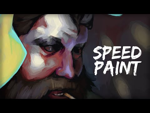 Disco Elysium SPEEDPAINT || The Hanged Man