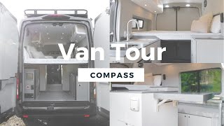 VAN TOUR | Custom Ford Transit Adventure Van Conversion