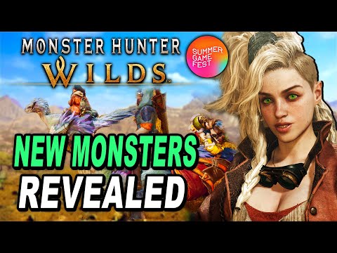 NEW TRAILER & Monsters Revealed - Monster Hunter Wilds Live Presentation from Summer Games Fest