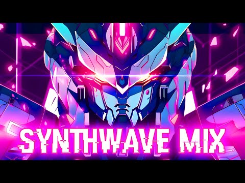 Neon Mobile Suits: A Synthwave & 80s Mix [ Relaxing, Chill Music, Working, Studying, Sleeping ]