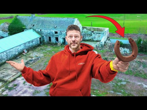 we BOUGHT a RUINED FARM ... & put HORSE SHOES on a COW!!!!