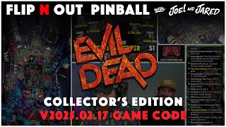 🔴LIVE - Spooky Pinball's Evil Dead Collector's Edition!