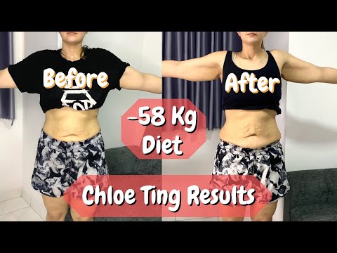 Chloe Ting 2 Week Shred Results // How I lost 58 Kg // Weight Loss Update