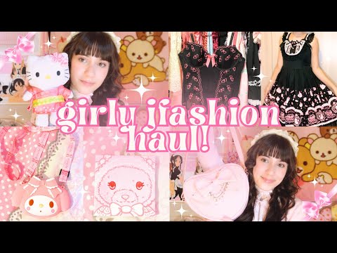 ₊˚⊹ HUGE girly jfashion haul ❤︎ ma*rs , angelic pretty & other kawaii items! ⟡ ݁₊ .