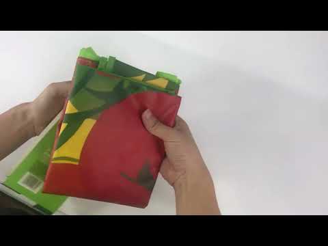 packing 100gsm woven bag after laminated print