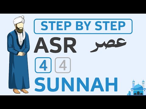 Learn to Pray Asr Salah Perfectly: Step-by-Step Guide to 4 Rakat Sunnah Asr - Male Hanafi Method