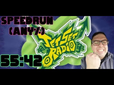 Jet Set Radio Speedrun in 55:42 (any%)