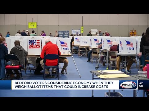 Bedford voters considering economy when they weigh ballot items that could increase costs