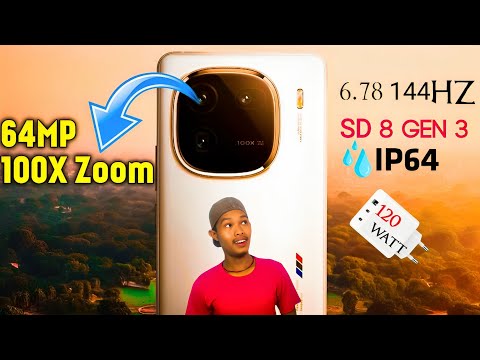 100X Zoom 64MP 144hz 6.78 3000nits | 120W ⚡Iqoo 12 Review & Price in India IQOO 12 5G