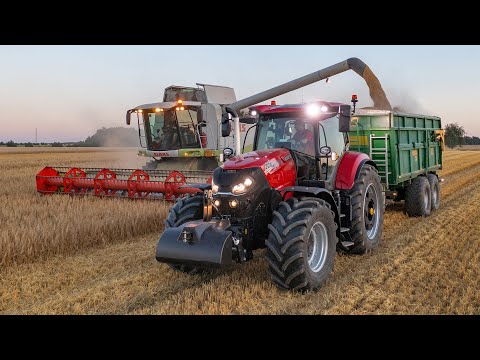 Barley Harvest | 2x CLAAS Lexion 550 | New Case IH PUMA 220 + ZDT Mega 20