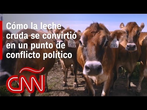 Cómo la leche cruda se convirtió en un punto de conflicto político en la guerra cultural