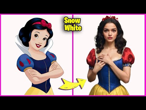 Guess The Disney Characters in Real Life by Voices! | Disney’s Snow White, Elsa, Ariel | Look Quiz