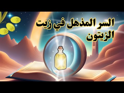 اكتشافات مذهلة من سورة النور :الإعجاز العلمي في زيت الزيتون