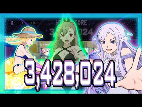 [SAO ARS]THIS RANKING EVENT IS RIDICULOUS! | 3.4M SCORE! - Sword Art Online Alicizatoin Rising Steel