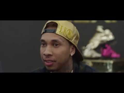 Tyga discusses his LA GEAR “Liquid Gold Lights” Sneaker