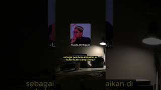 Keutamaan bulan rajab -ustad adi hidayat- #shortvideo#ustadadihidayat #pemudahijrah #ustadz