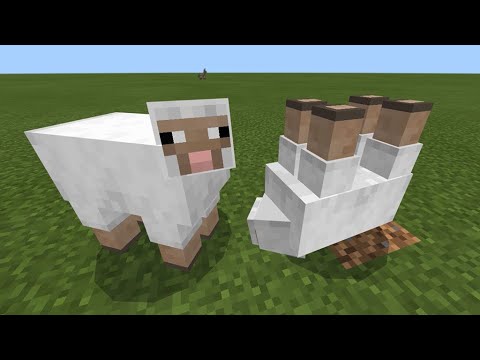 羊を逆立ちさせる方法【マインクラフト】#Shorts