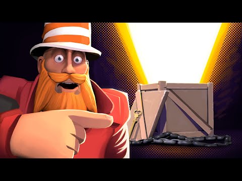 [TF2] Scream Fortress Unboxing Situation is Insane (102 Cases)