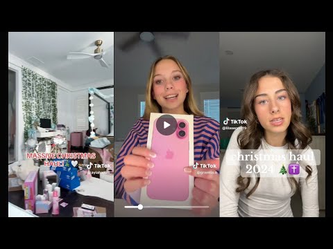 CHRISTMAS HAULS🎄✝️  - TikTok Compilation #3