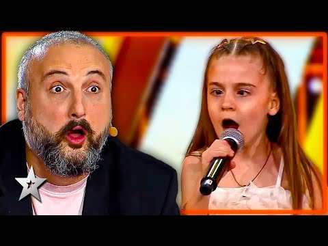 Sweet Young Singer Blows The Judges Away With Her Energy! | Kids Got Talent