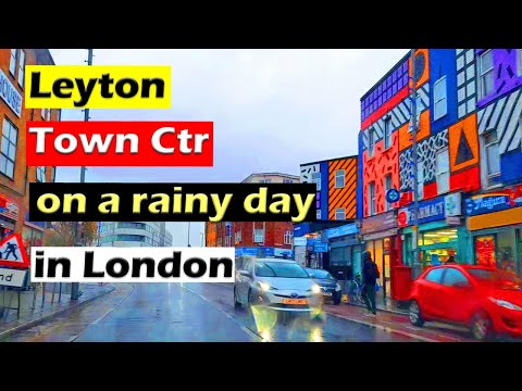 T'Was a Dark and COLD Day in London's Leyton Town Centre