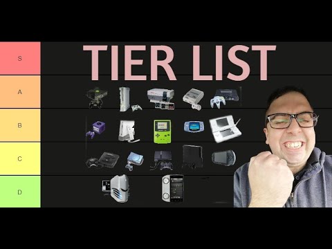 I rank every video game console I have ever played in a tier list! - The Philly Joe Show