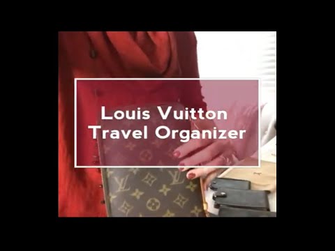 Up Close & Personal Vintage Louis Vuitton Travel Organizer I Mod Shot I Beauty Shot