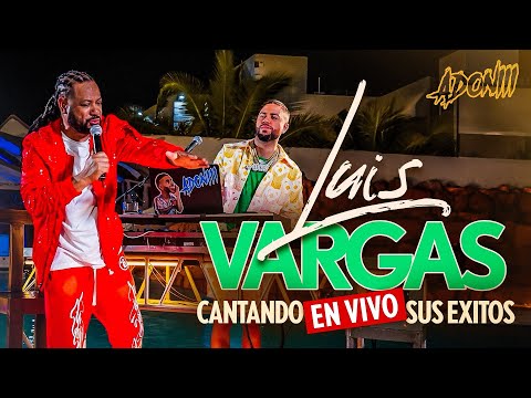 LUIS VARGAS CANTANDO 🎤 EN VIVO SUS EXITOS CON DJ ADONI / BACHATA MIX